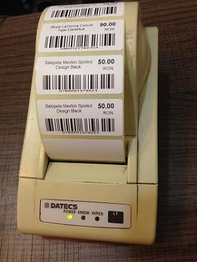 imprimanta etichete cu rola termica